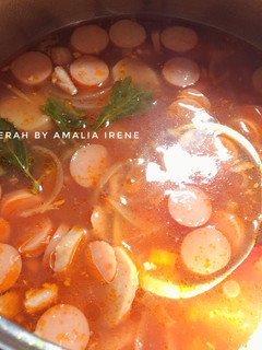 Foto resep Sup merah