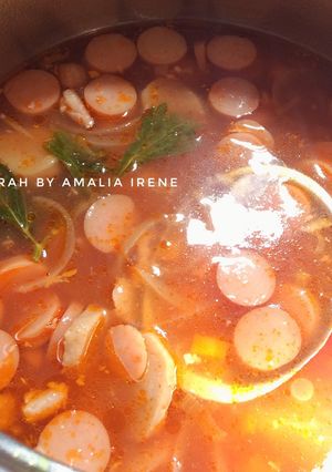 Foto resep Sup merah