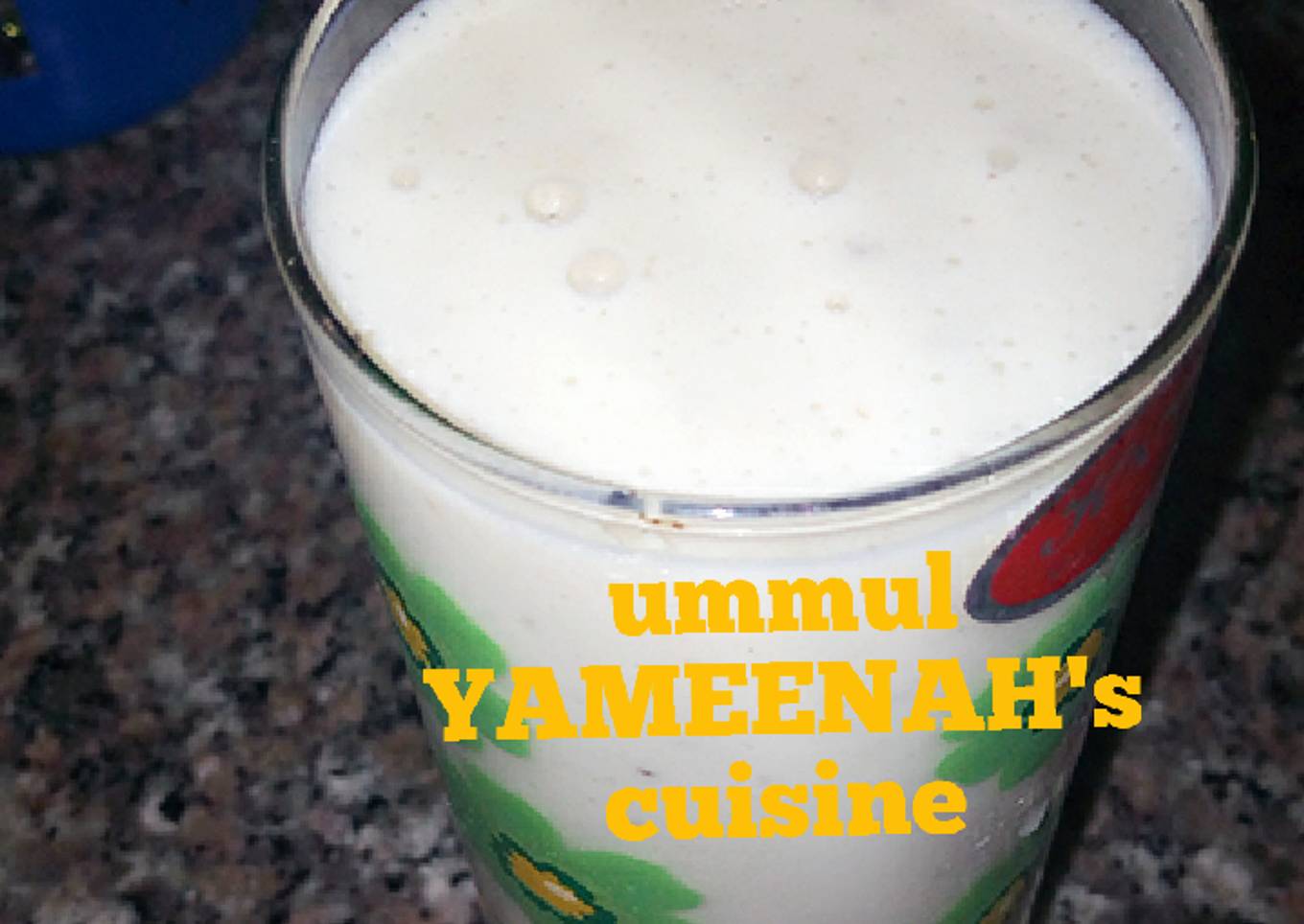 Banana milk shake