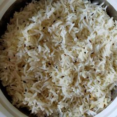 A picture of Jeera Rice.