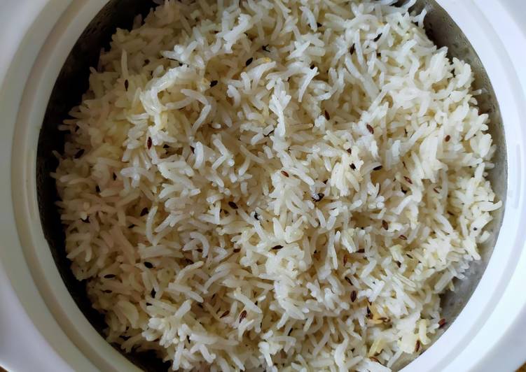 Steps to Prepare Favorite Jeera Rice