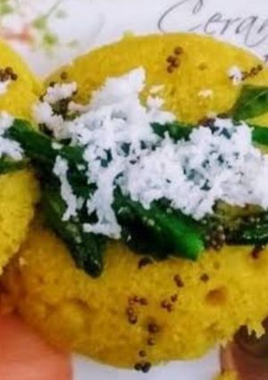 বেসন ইডলি ধোকলা (Besan Idli dhokla recipe in Bengali) রেসিপির প্রধান ছবি