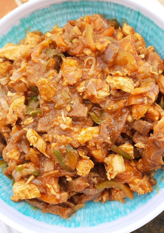 Una foto de Relleno para tacos 🌮 "Mixto"