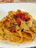 Tagliatelle con Pomodorini Freschi