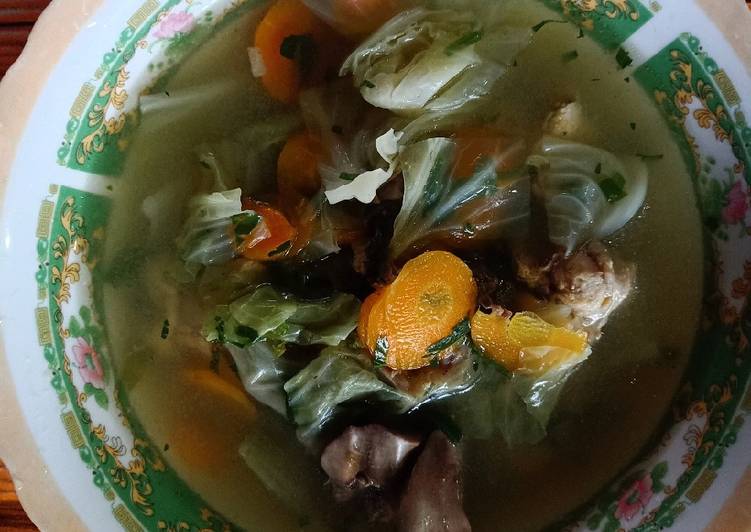 Cara Gampang Membuat Sop Ayam, Lezat Sekali