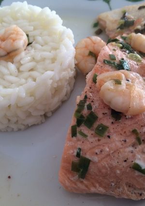 Una foto de El arroz blanco de la abuela Conce 