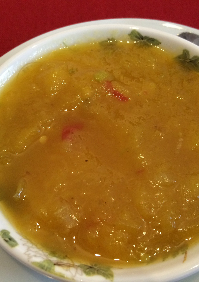 Una foto de Chutney picante de mango