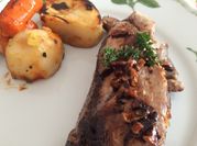Una foto de corvina l horno