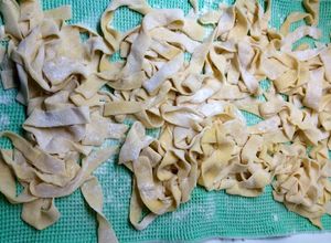 Una foto de Pasta al huevo