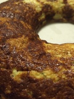 Una foto de Budín liviano de coliflor 
