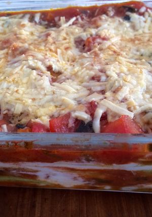 Una foto de Lasaña de zucchini (apto celíacos y vegetarianos)