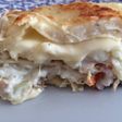 Lasaña blanca de pollo
