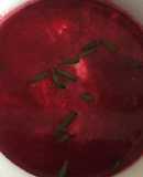 Sopa de remolacha (borsht)