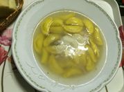 Una foto de pasta cappelletti