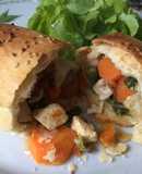 Strudel de pollo
