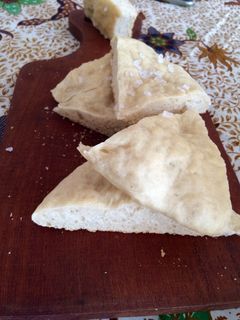 Una foto de Pizza bianca