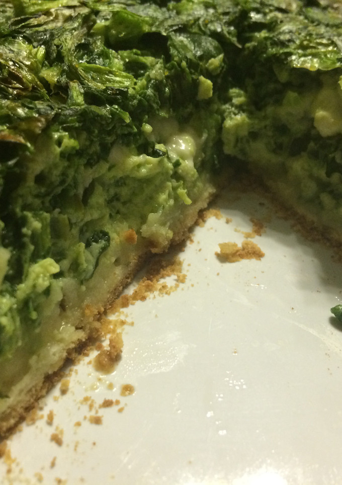 Una foto de Tarta de espinacas