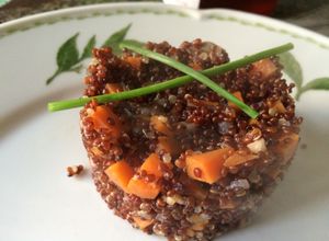 Una foto de Cocina para parejas: Quínoa con maní (apto celíacos)