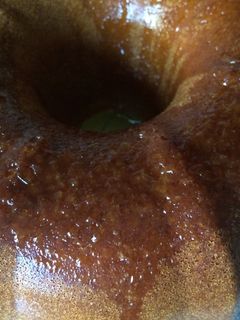 Una foto de Budín rápido de yogur y naranja