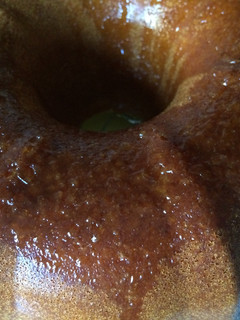 Una foto de Budín rápido de yogur y naranja