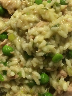 Una foto de Cocina para parejas: "Risi e bisi" recargado