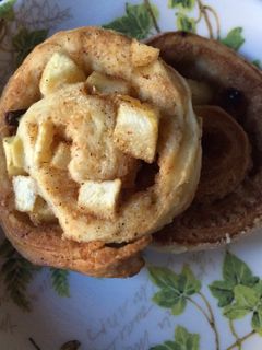 Una foto de Arrolladitos de manzana (Apple rolls)