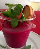 Cocina para parejas: Mousse de remolacha (sin huevo ni crema)
