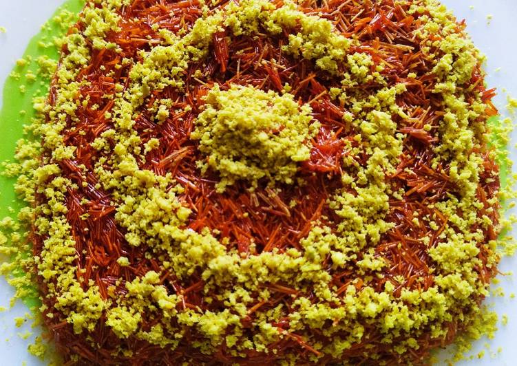 Simple Way to Make Super Quick Homemade Kunafa (Vermicelli Kunafa)