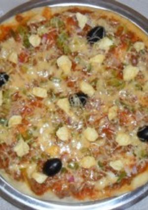صورة لوصفة بيتزا ساهلة