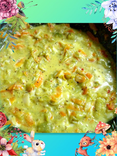 Una foto de Salsa de vegetales "especial para rellenos de tartas"