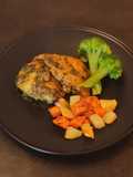 Pollo alle spezie e limone sotto sale