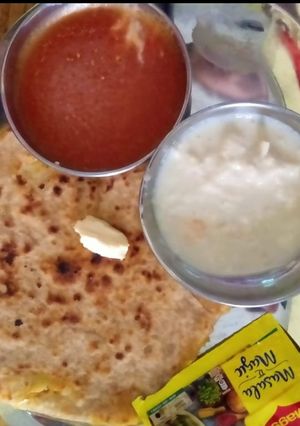 आलू प्याज़ का पराठा (Aloo pyaz ka paratha recipe in hindi) रेसिपी मुख्य फोटो