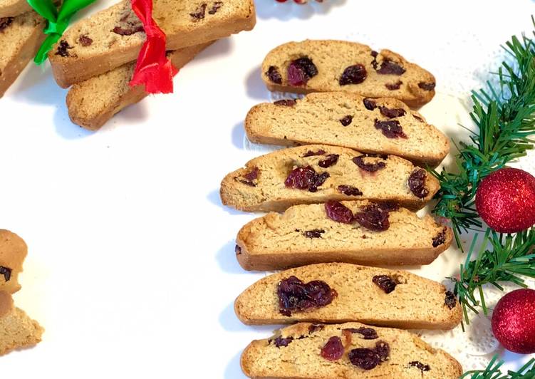 “Whole Wheat Cranberry Biscottis “