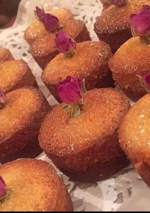 صورة لوصفة بسبوسة الجوزاء بدون حليب