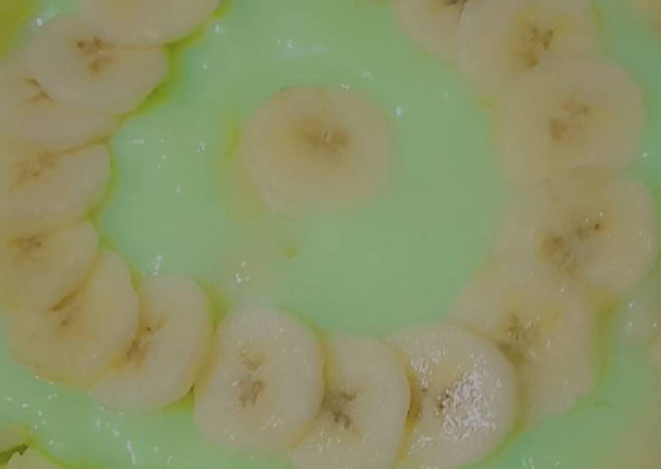 Custard banana Flavored