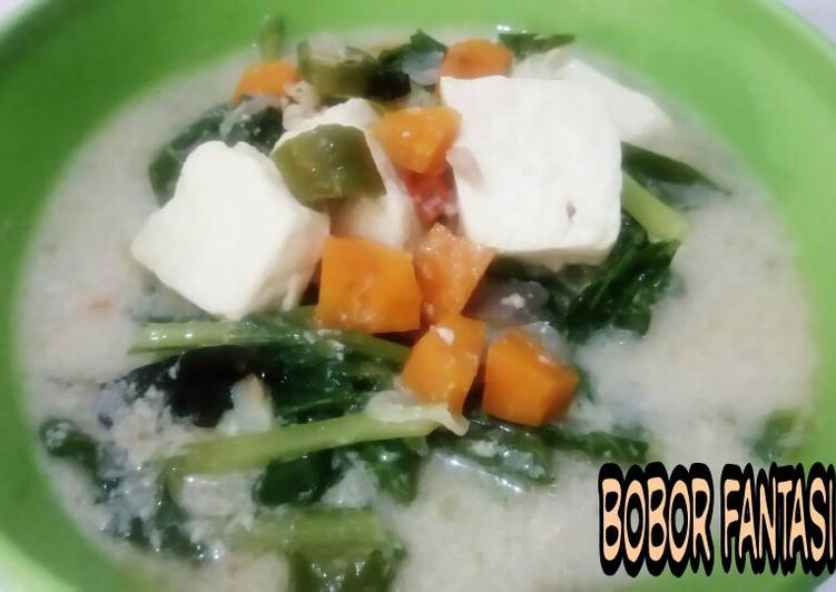 Resep Bobor fantasi Anti Gagal