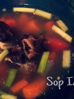 Foto resep Sop Iga Goreng