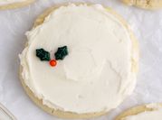A picture of buttercream icing