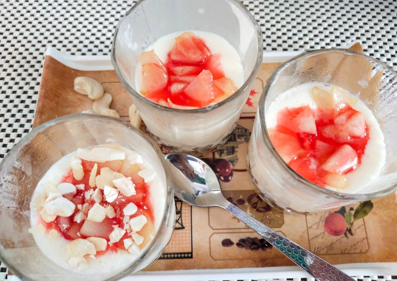 Pear delight dessert