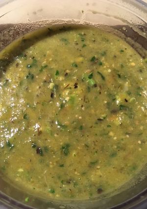 Una foto de Salsa verde para tacos