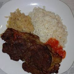 A picture of Simple dinner.