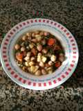 Garbanzos vegetarianos