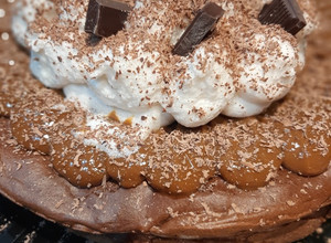 Una foto de Torta de brownie. Sugar &gluten free