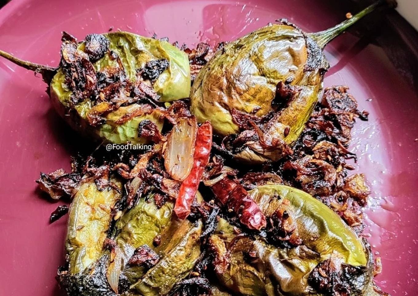 Stuffed Masala Brinjals