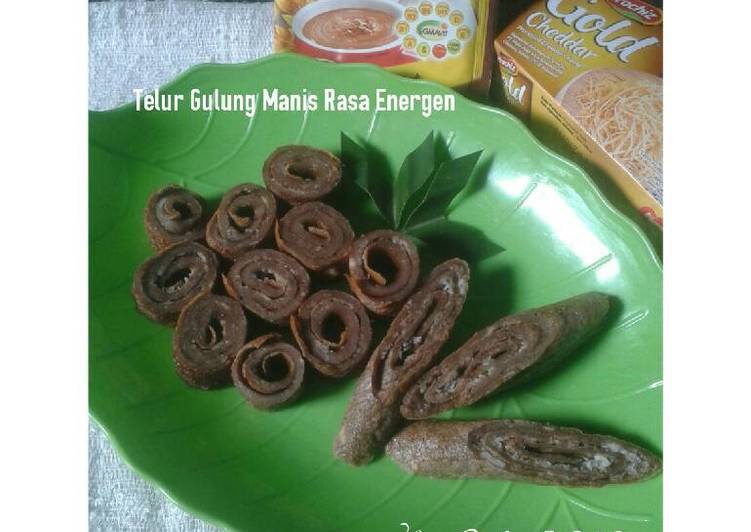 Resep Telur Gulung Manis Rasa Energen, Sempurna