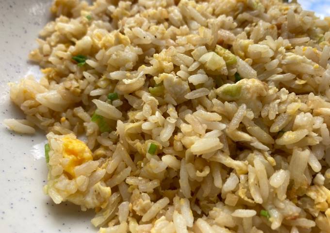 Resep Golden fried rice, telur hancur menyatu dengan nasi tapi tidak nempel yang Sempurna