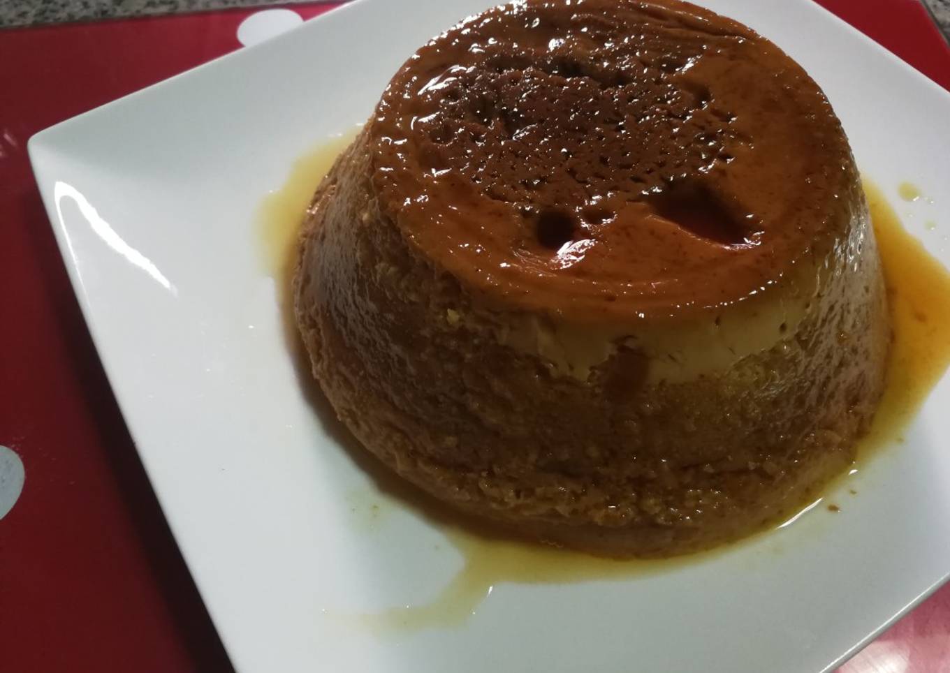 Flan de calabaza🌱 vegetariana