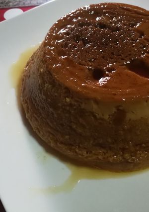 Una foto de Flan de calabaza🌱 vegetariana
