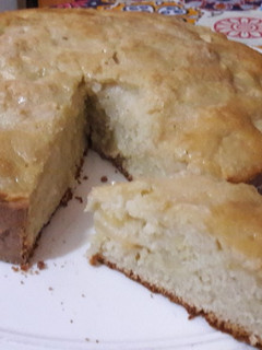 Una foto de Torta fácil de manzana