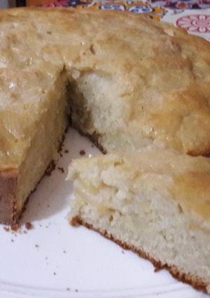 Una foto de Torta fácil de manzana